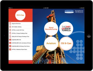 KImberly Clark Professional Safety iPad app oil and gas