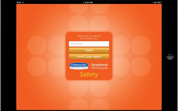 KImberly Clark Professional Safety iPad app logo