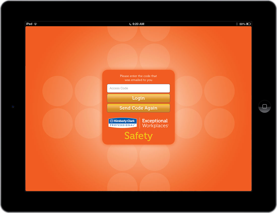 KImberly Clark Professional Safety iPad app logo
