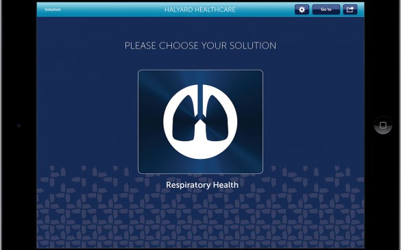 Haylard Health iPad app